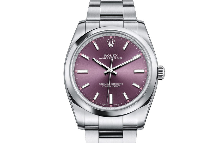 oyster perpetual red grape 39