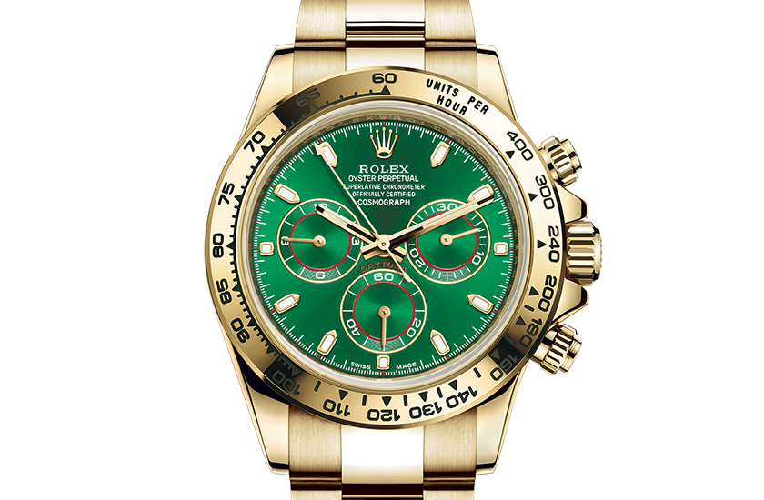 116508 green dial