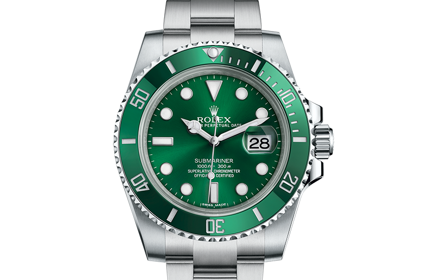 rolex submariner green black dial