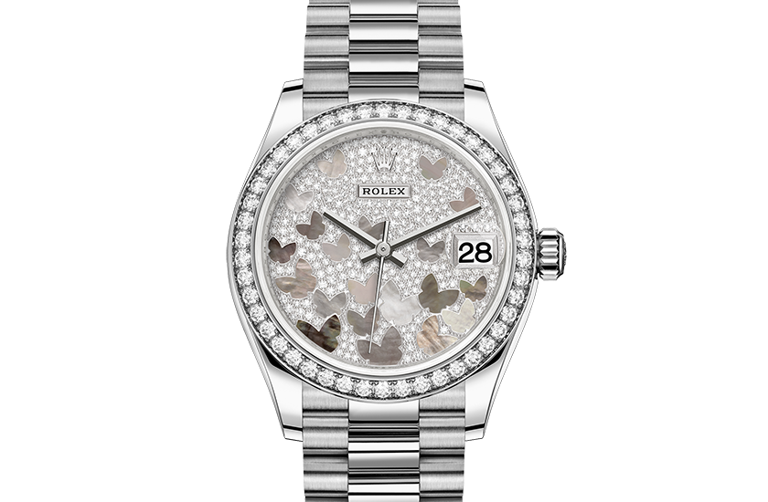 best Rolex Datejust 31 Paved, mother-of 