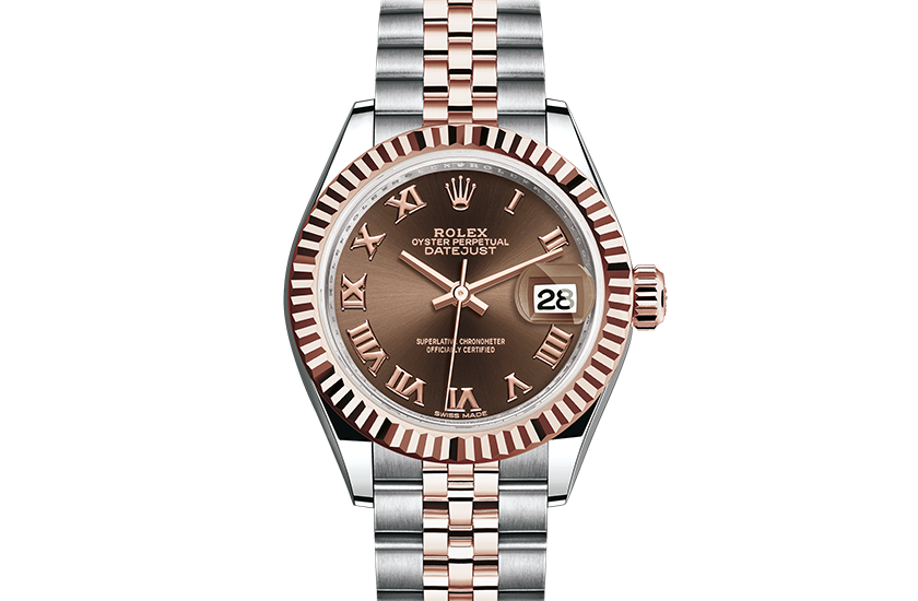 rolex lady datejust chocolate dial